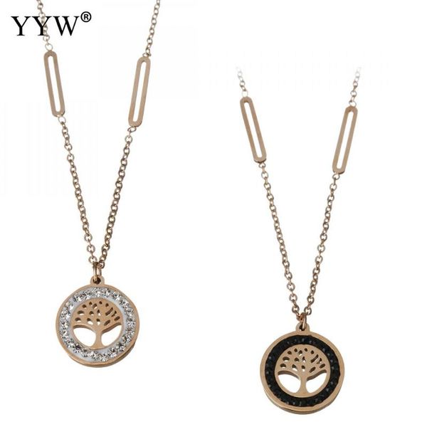 yyw trendy hollow tree of life pendants necklace women rhinestone clavicle stainless steel retro jewelry birthday gift ladies, Silver
yyw trendy hollow tree of life pendants necklace women rhinestone clavicle stainless steel retro jewelry birthday gift ladies, Silver