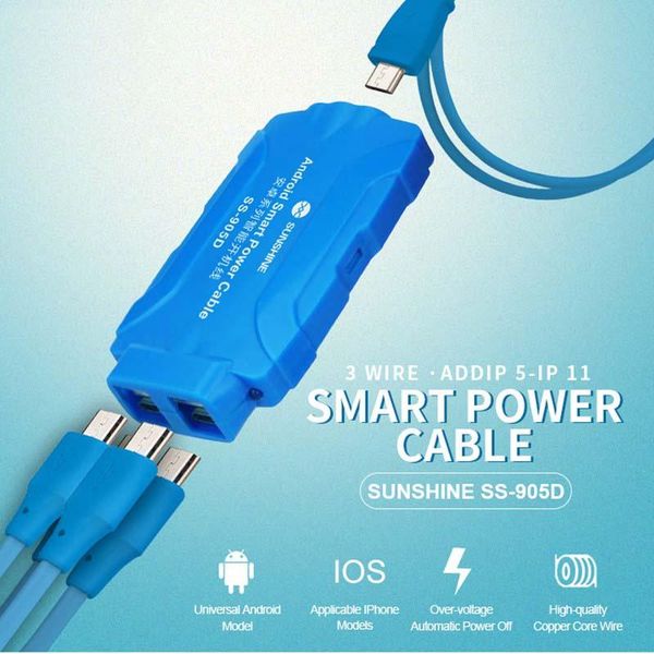 sunshine ss-905d smart power cable detection line automatic recognition phone repair tool for android phone power
sunshine ss-905d smart power cable detection line automatic recognition phone repair tool for android phone power