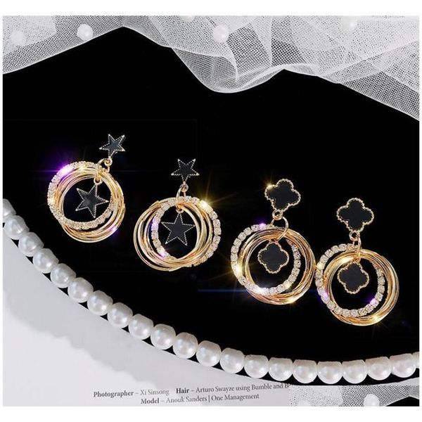 four-leaf clover designer earrings studs multi-layer diamond earrings five-pointed star earrings women charm earring round tassel iop5u, Golden
four-leaf clover designer earrings studs multi-layer diamond earrings five-pointed star earrings women charm earring round tassel iop5u, Golden