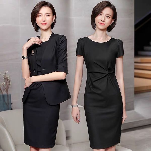 wgz2m professional women's dress temperament 2020 summer ol and official occasion women's skirt business autumn suit two-piece sui, Black;gray
wgz2m professional women's dress temperament 2020 summer ol and official occasion women's skirt business autumn suit two-piece sui, Black;gray