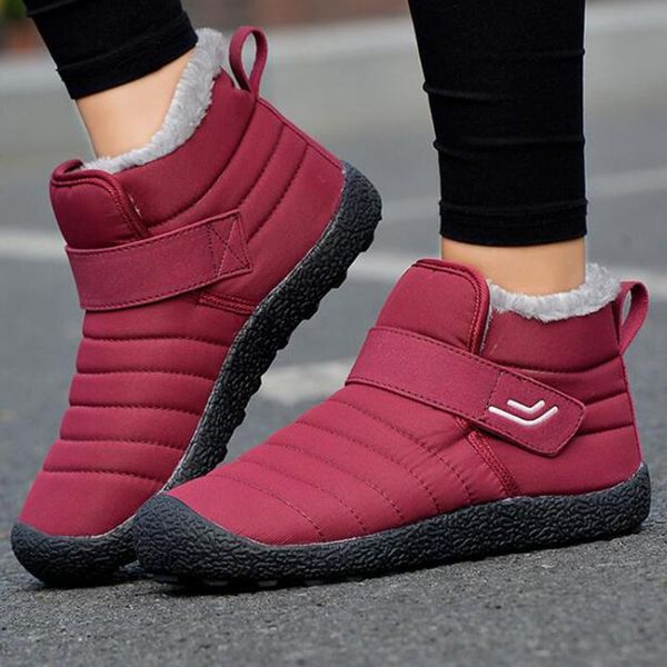 new women winter shoes middle and old aged snow boots inside plush antiskid waterproof boots women flat cotton shoes sy966, Black
new women winter shoes middle and old aged snow boots inside plush antiskid waterproof boots women flat cotton shoes sy966, Black