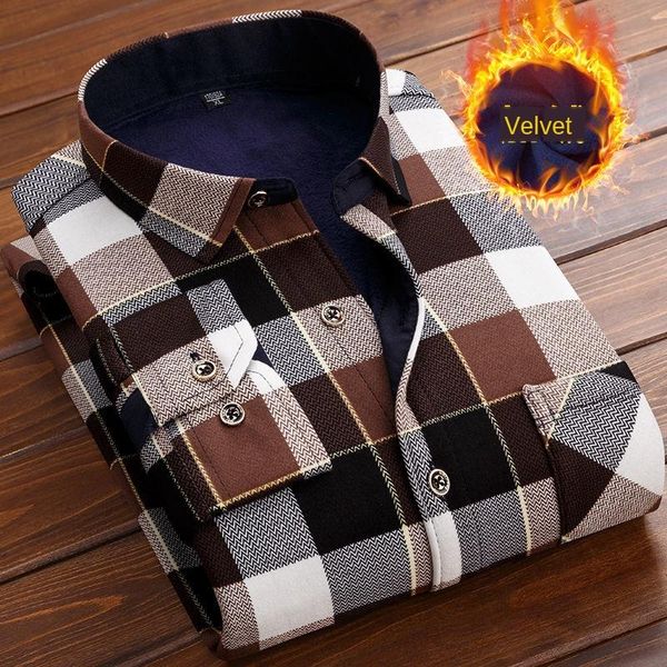 men's casual shirts autumn winter men fleece warm thermo shirt male fashion print long sleeve big size thermal thick plaid l-6xl, White;black
men's casual shirts autumn winter men fleece warm thermo shirt male fashion print long sleeve big size thermal thick plaid l-6xl, White;black