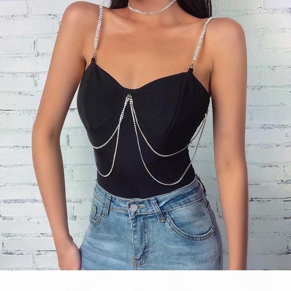 womens chain backless jumpsuits woman summer spaghetti strap black slim rompers womnen night club clothes, Black;white
womens chain backless jumpsuits woman summer spaghetti strap black slim rompers womnen night club clothes, Black;white