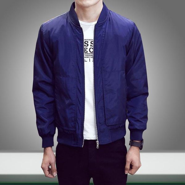 men solid bomber jacket spring autumn male slim fit thin baseball jackets men's sportswear casual zipper pilot coat top, Black;brown
men solid bomber jacket spring autumn male slim fit thin baseball jackets men's sportswear casual zipper pilot coat top, Black;brown