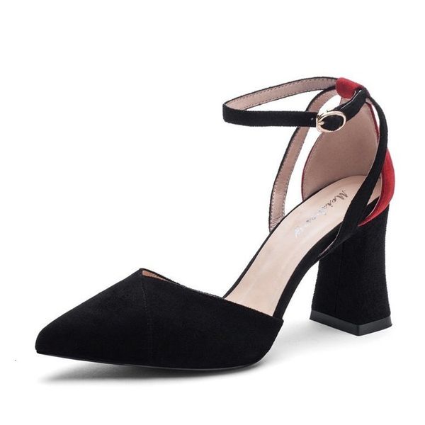 2021 new summer pointed toe shoes with high heels, wild fashion, iron, sandals from the thin, breathable women's shoes, bombs. p8is, Black
2021 new summer pointed toe shoes with high heels, wild fashion, iron, sandals from the thin, breathable women's shoes, bombs. p8is, Black