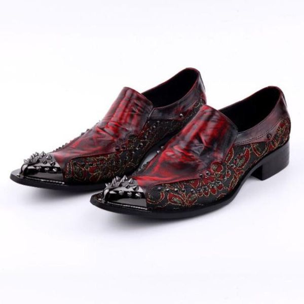 red black fashion men shoes metallic handmade formal punk shoes mens studded loafers dress wedding lasts1
red black fashion men shoes metallic handmade formal punk shoes mens studded loafers dress wedding lasts1