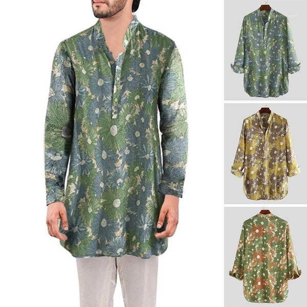 men's casual shirts men floral printed vintage long sleeve v neck shirt man style loose breathable blouse plus size incerun1, White;black
men's casual shirts men floral printed vintage long sleeve v neck shirt man style loose breathable blouse plus size incerun1, White;black