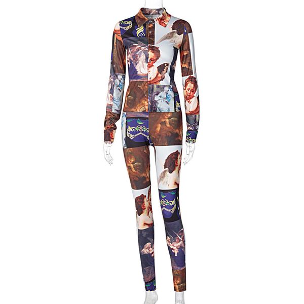 angel print vintage women 2 piece set corset bustier zipper long sleeve legging streetwear sporty matching tracksuit c0123, Gray
angel print vintage women 2 piece set corset bustier zipper long sleeve legging streetwear sporty matching tracksuit c0123, Gray
