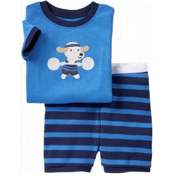 cartoon summer children's pajamas boys pijamas suits kids tee shirts trouser pyjamas baby clothes at home nightdress, Blue;red 
cartoon summer children's pajamas boys pijamas suits kids tee shirts trouser pyjamas baby clothes at home nightdress, Blue;red