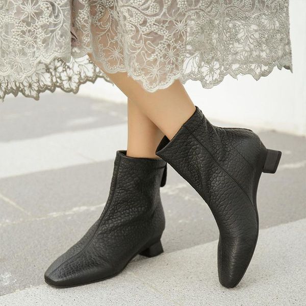 boots mid-calf for women 2021 autumn fashion elegant women's convenient zipper huizumei, Black
boots mid-calf for women 2021 autumn fashion elegant women's convenient zipper huizumei, Black