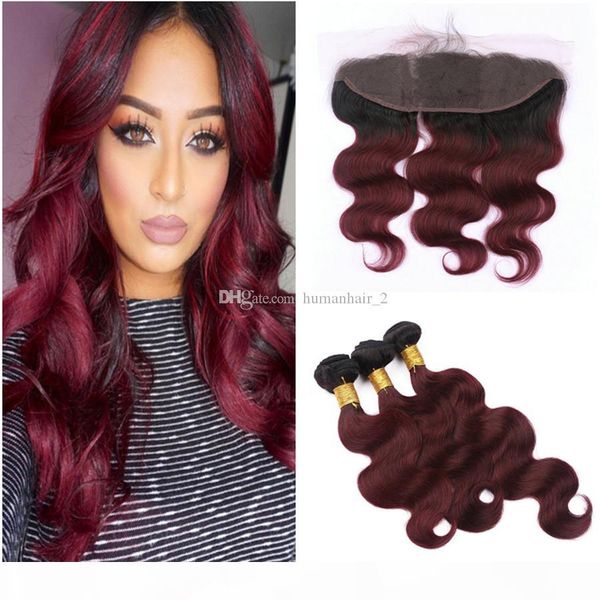burgundy ombre with lace frontal peruvian virgin human hair weaves with lace frontal wine red ombre full frontals with bundles, Black;brown
burgundy ombre with lace frontal peruvian virgin human hair weaves with lace frontal wine red ombre full frontals with bundles, Black;brown