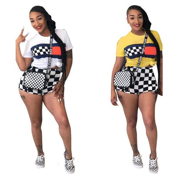 summer short jumpsuit two pieces short sleeve plaid print overalls for women jumpsuit body ss641, Black;white
summer short jumpsuit two pieces short sleeve plaid print overalls for women jumpsuit body ss641, Black;white