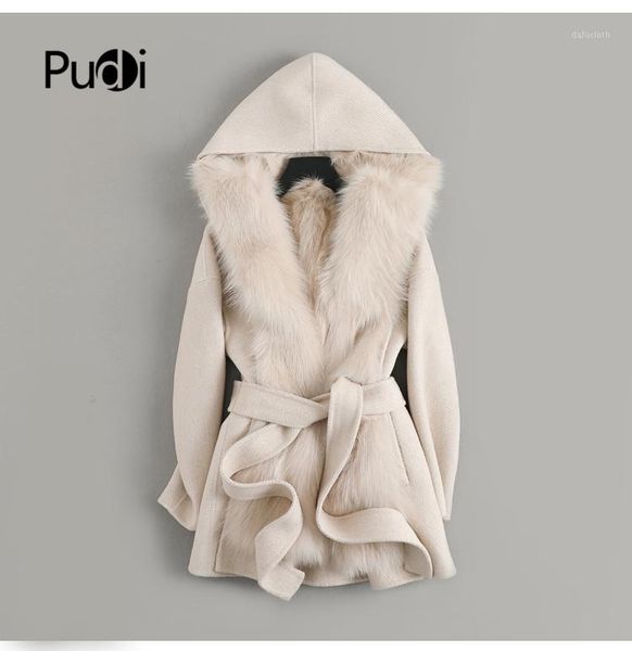 women real wool fur coat jacket lady female natural fur lining with hood winter long double face coats parka trench z191681, Black
women real wool fur coat jacket lady female natural fur lining with hood winter long double face coats parka trench z191681, Black