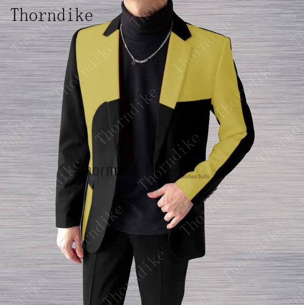 thorndike patchwork blazer suit men party club banquet jacket men 2021 stylish blazer pants gentleman wedding suit for 2 pie1, White;black
thorndike patchwork blazer suit men party club banquet jacket men 2021 stylish blazer pants gentleman wedding suit for 2 pie1, White;black