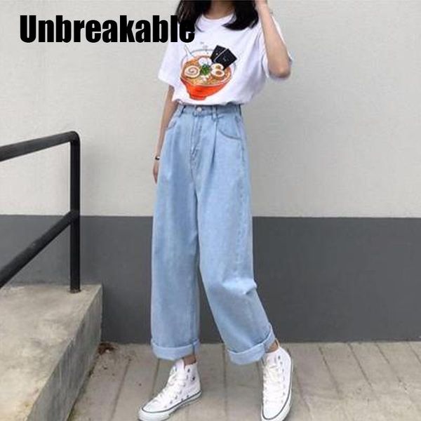 women's jeans women solid vintage high waist wide leg denim trousers simple students all-match loose fashion harajuku womens chic casua, Blue
women's jeans women solid vintage high waist wide leg denim trousers simple students all-match loose fashion harajuku womens chic casua, Blue