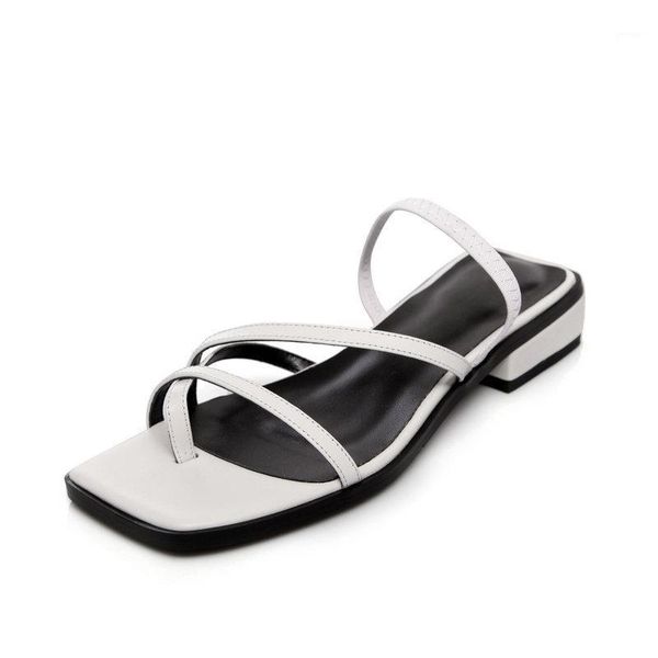 slippers genuine leather 3cm low heels women narrow band flip flops shoes woman fashion mules slipper ladies shoes1, Black
slippers genuine leather 3cm low heels women narrow band flip flops shoes woman fashion mules slipper ladies shoes1, Black