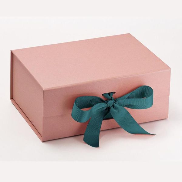 100pcs/lot custom luxury collapsible hard cardboard gift packaging paper box with silk ribbon closure printed logo ing
100pcs/lot custom luxury collapsible hard cardboard gift packaging paper box with silk ribbon closure printed logo ing