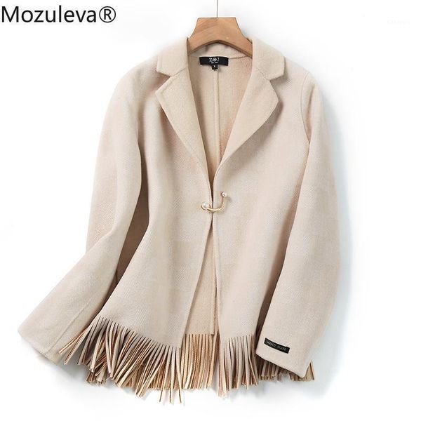 mozuelva tassled woolen coat women's handmade double-faced woolen goods 2021 women's autumn and winter coat1, Black
mozuelva tassled woolen coat women's handmade double-faced woolen goods 2021 women's autumn and winter coat1, Black
