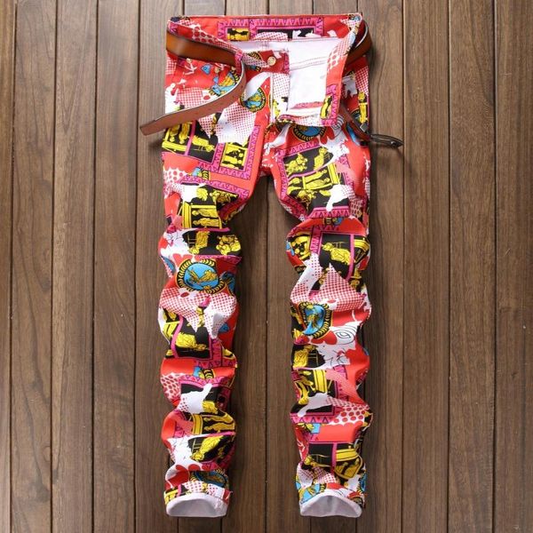 2021 newsosoobrand fashion men's high grade 100% cotton personality pattern jeans male slim straight denim trousers unique print, Blue
2021 newsosoobrand fashion men's high grade 100% cotton personality pattern jeans male slim straight denim trousers unique print, Blue
