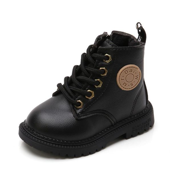 children martin boots pu leather waterproof motorcycle boots winter kids snow boots brand girls princess shoes rubber wmtsqv rimmer, Black
children martin boots pu leather waterproof motorcycle boots winter kids snow boots brand girls princess shoes rubber wmtsqv rimmer, Black