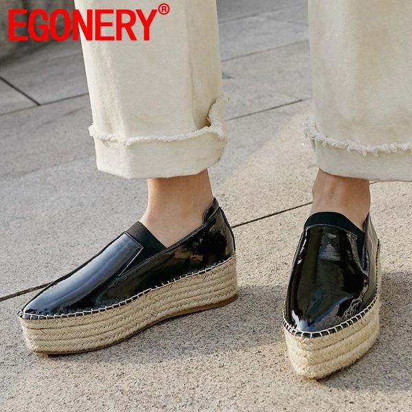egonery 2020 spring new concise women pumps outside mid heels platform pointed toe genuine leather women shoes drop shipping, Black
egonery 2020 spring new concise women pumps outside mid heels platform pointed toe genuine leather women shoes drop shipping, Black