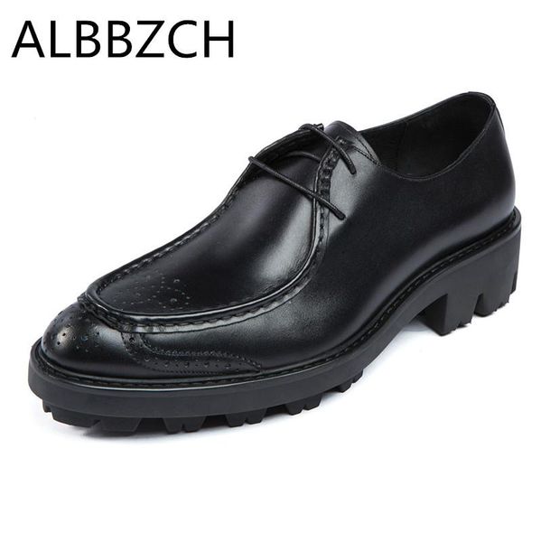 new mens oxofrd fashion carving thick soles genuine leather wedding dress shoes men daily work shoes quality career office, Black
new mens oxofrd fashion carving thick soles genuine leather wedding dress shoes men daily work shoes quality career office, Black
