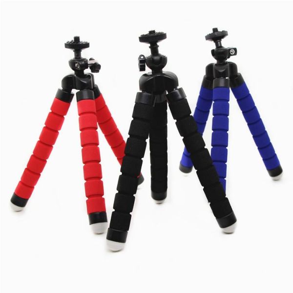 portable mini ocs tripod stand with phone holder with 1/4 inch screw for live streaming selfie black blue red
portable mini ocs tripod stand with phone holder with 1/4 inch screw for live streaming selfie black blue red