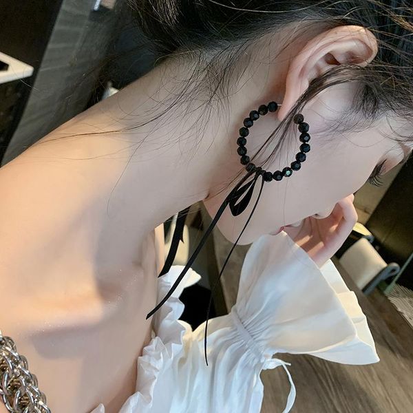sjdi-311 korea new design fashion jewelry exaggerated black crystal ribbon bow feminine long earrings, Golden;silver
sjdi-311 korea new design fashion jewelry exaggerated black crystal ribbon bow feminine long earrings, Golden;silver