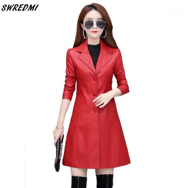 swredmi autumn winter long leather trench for girls oversize s-4xl leather coat women 4colors spring clothing outerwear1, Black
swredmi autumn winter long leather trench for girls oversize s-4xl leather coat women 4colors spring clothing outerwear1, Black
