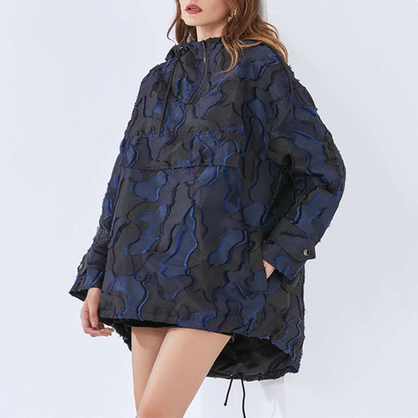 star's new winter 2020 fashion temperament celebrity camouflage embroidery elastic band versatile loose sweater, Black
star's new winter 2020 fashion temperament celebrity camouflage embroidery elastic band versatile loose sweater, Black