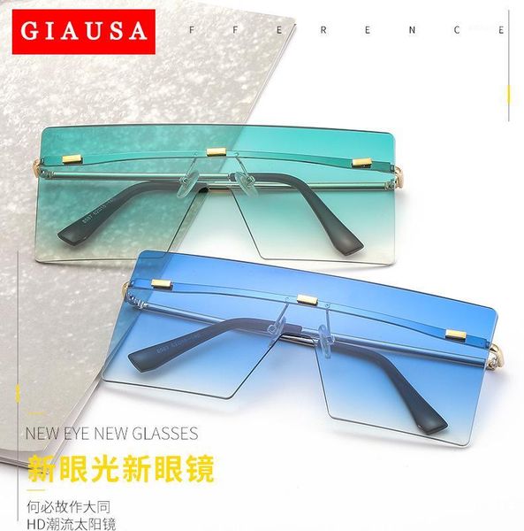 sunglasses 2021 square women frameless gradient sun glasses women/men brand designer retro pink outdoor lentes de sol giausa1, White;black
sunglasses 2021 square women frameless gradient sun glasses women/men brand designer retro pink outdoor lentes de sol giausa1, White;black