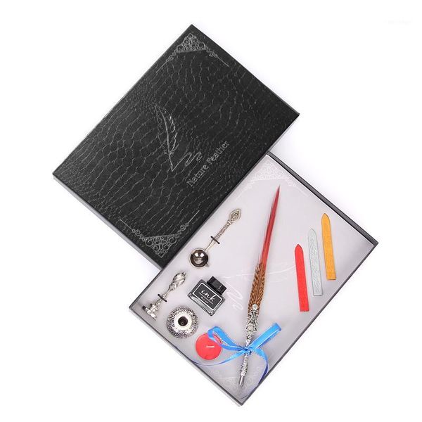 fountain pens personality diy birthday gift peacock feather pen retro wedding stationery signature set with fire retardant coating wa1
fountain pens personality diy birthday gift peacock feather pen retro wedding stationery signature set with fire retardant coating wa1