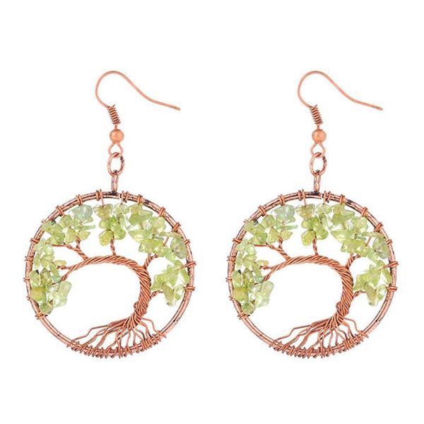 trendy natural stone wisdom tree drop earring chakra tree of life charm round women dangle earring jewelry for women fri qylcey, Black
trendy natural stone wisdom tree drop earring chakra tree of life charm round women dangle earring jewelry for women fri qylcey, Black