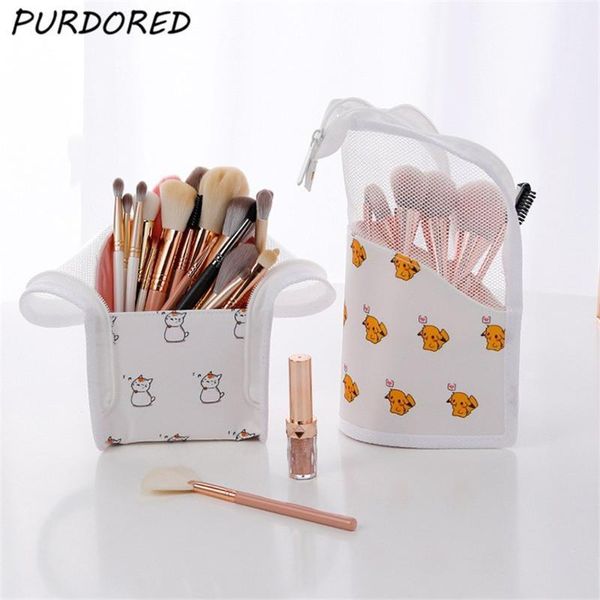 purdored 1 pc cartoon women makeup brush bag stand cosmetic bag travel female makeup brush holder organizer toiletry neceser1
purdored 1 pc cartoon women makeup brush bag stand cosmetic bag travel female makeup brush holder organizer toiletry neceser1
