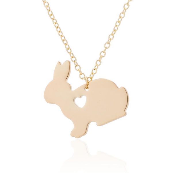 new popular animal rabbit necklaces can be used in all kinds of charming little animals and little girls with hollow hearts, Silver
new popular animal rabbit necklaces can be used in all kinds of charming little animals and little girls with hollow hearts, Silver