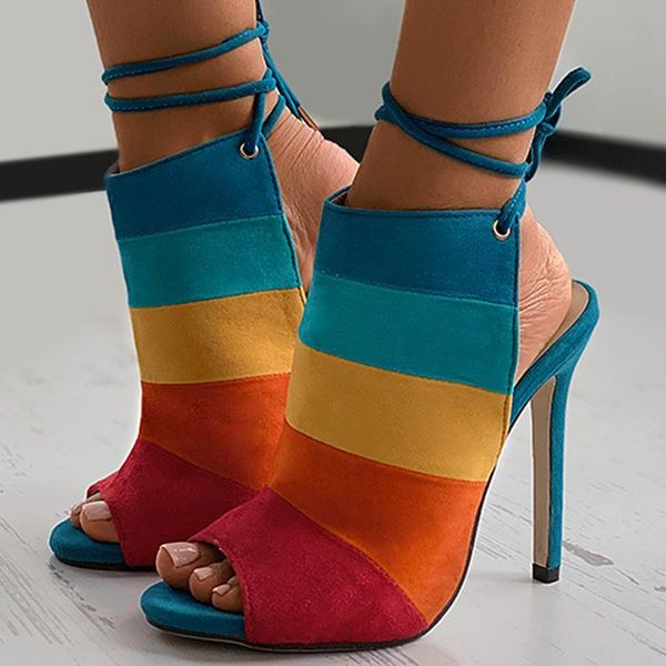 zapatos de mujer ladies maxi color bandage suede casual sandals colorblock peep toe lace-up stiletto heel, Black
zapatos de mujer ladies maxi color bandage suede casual sandals colorblock peep toe lace-up stiletto heel, Black