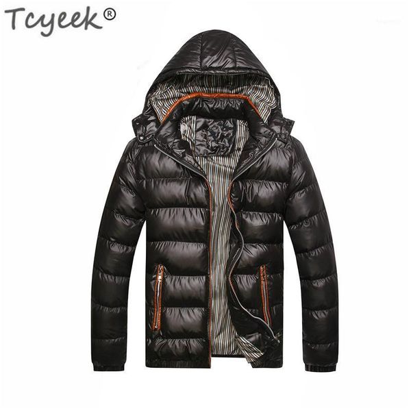 tcyeek plus size parkas winter jacket men 2020 thick cotton clothes male casual autumn winter hooded coat parka hombre lwl9801, Black
tcyeek plus size parkas winter jacket men 2020 thick cotton clothes male casual autumn winter hooded coat parka hombre lwl9801, Black