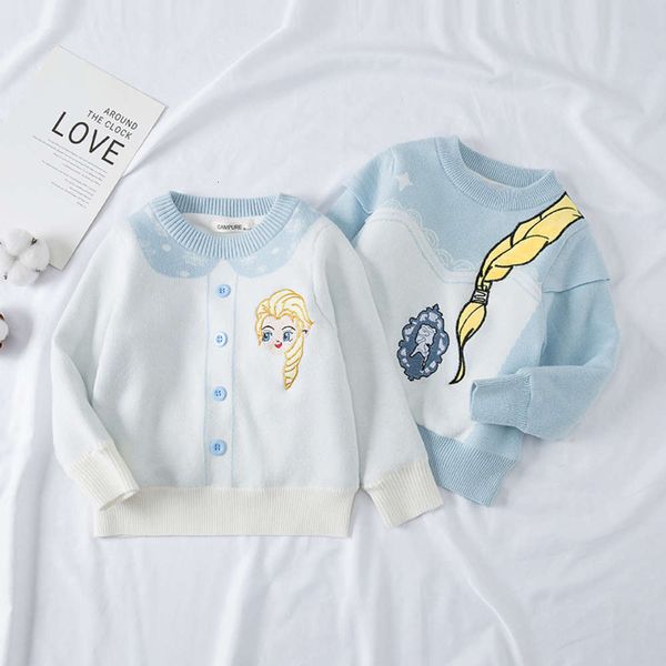 thickened children's girls autumn and winter plush sweater fake two piec aisha snow princs knitting, Blue
thickened children's girls autumn and winter plush sweater fake two piec aisha snow princs knitting, Blue