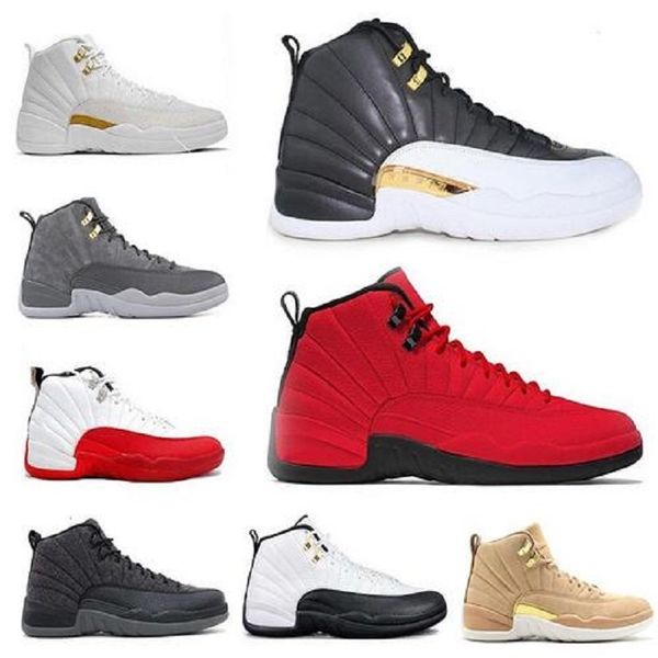 jumpman 12 12s high basketball shoes for mens sneakers sneaker leather black university gold fiba game royal trainers shoe, White;red
jumpman 12 12s high basketball shoes for mens sneakers sneaker leather black university gold fiba game royal trainers shoe, White;red