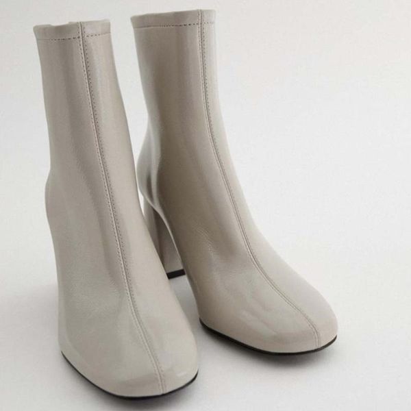 new arrivals brand new female white ankle chelesea boots zipper high heels women's boots elegant luxury autumn shoes woman, Black
new arrivals brand new female white ankle chelesea boots zipper high heels women's boots elegant luxury autumn shoes woman, Black