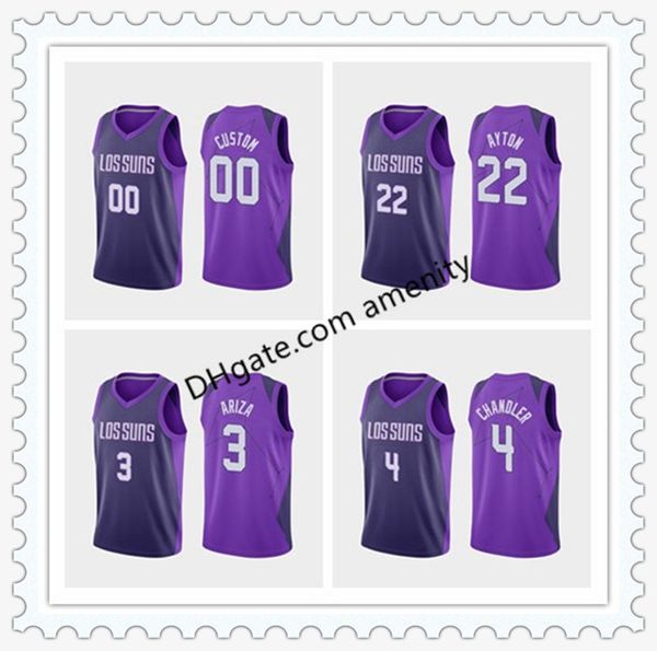 men custom phoenix suns ayton 3 ariza 4 chandler purple basketball jerseys deandre trevor tyson city jersey, Black
men custom phoenix suns ayton 3 ariza 4 chandler purple basketball jerseys deandre trevor tyson city jersey, Black