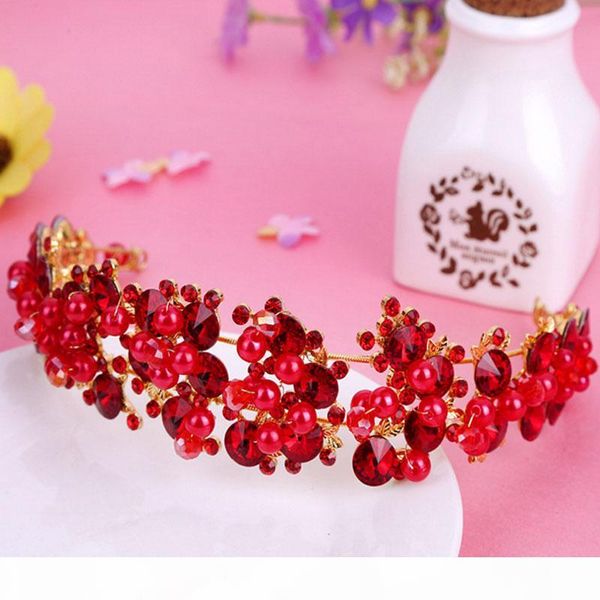 korean style rhinestone queen wedding crowns red and white handmade bridal crystal tiaras hair jewelry accessorie, White;golden
korean style rhinestone queen wedding crowns red and white handmade bridal crystal tiaras hair jewelry accessorie, White;golden