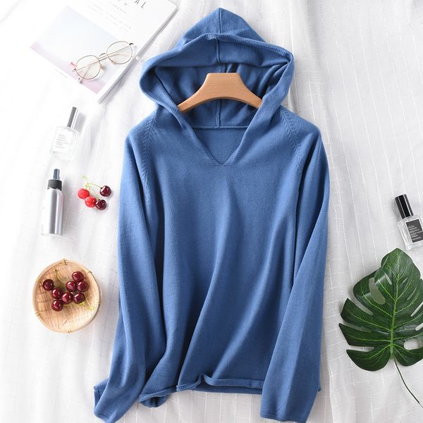 2021 women's sweater, hood, style, 2-colour, knitted or crocheted wool sy7k, White;black
2021 women's sweater, hood, style, 2-colour, knitted or crocheted wool sy7k, White;black