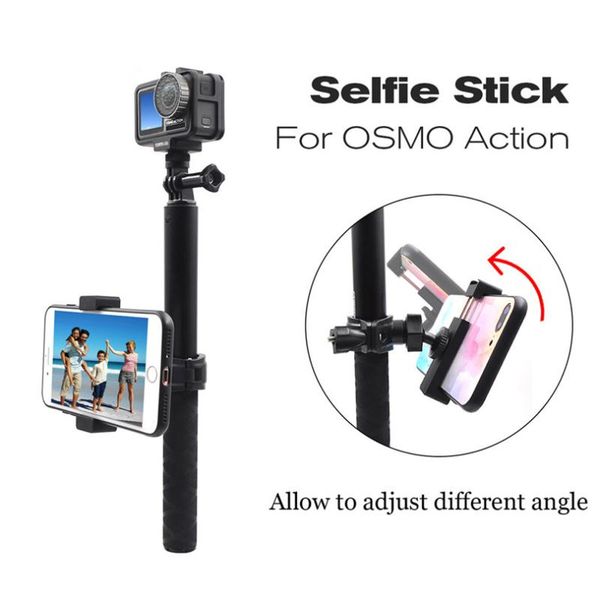 selfie monopods retractable stick sports camera dedicated universal self-timer aluminum set for dji osmo action 40jun6
selfie monopods retractable stick sports camera dedicated universal self-timer aluminum set for dji osmo action 40jun6