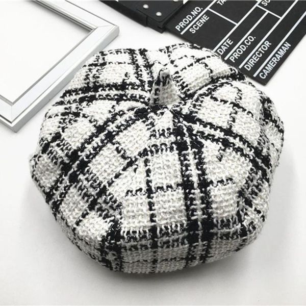 berets chequered japanese autumn winter hats vintage twill beret women pumpkin cap headwear ladies make thin caps children solid, Blue;gray
berets chequered japanese autumn winter hats vintage twill beret women pumpkin cap headwear ladies make thin caps children solid, Blue;gray