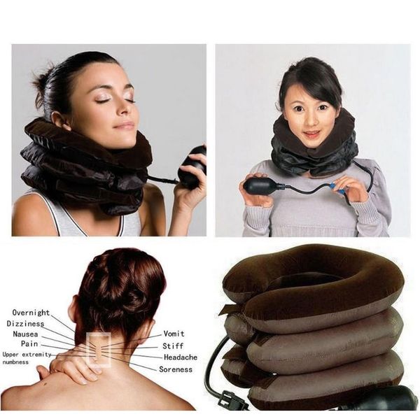 inflatable air compressor neck cervical traction collar therapy massage pillow pain relief travel car cover cushion 7 wmtgco
inflatable air compressor neck cervical traction collar therapy massage pillow pain relief travel car cover cushion 7 wmtgco
