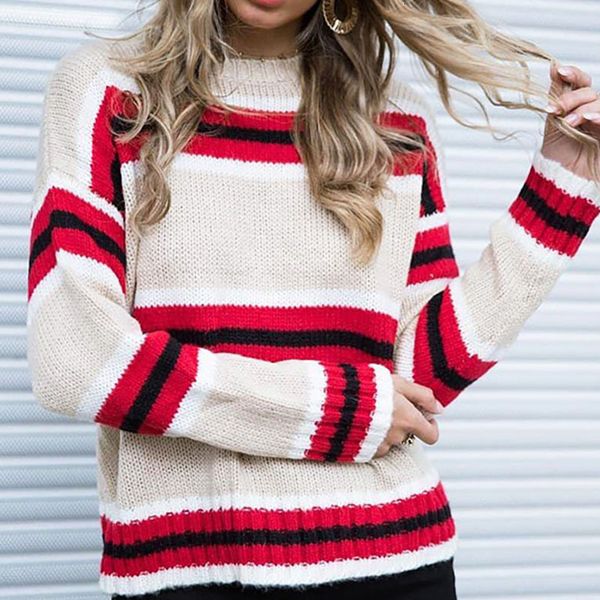 2021 knitted color matching women's wear ins autumn winter coat sweater t0614 swimsuit bandage bathing suits pad
2021 knitted color matching women's wear ins autumn winter coat sweater t0614 swimsuit bandage bathing suits pad