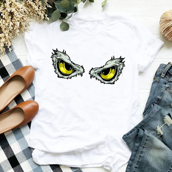 women lady t shirt eye face printed tshirt ladies short sleeve loose tee shirt women female clothes graphic t shirt, White
women lady t shirt eye face printed tshirt ladies short sleeve loose tee shirt women female clothes graphic t shirt, White