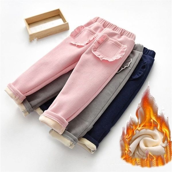 new boys warm winter pants for girls kids elastic waist velvet long pants boys trousers children casual cotton pants lj201019, Blue
new boys warm winter pants for girls kids elastic waist velvet long pants boys trousers children casual cotton pants lj201019, Blue