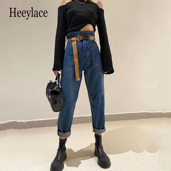 autumn jeans women solid vintage high waist harem denim trousers streetwear harajuku women chic casual long pants vaqueros mujer, Blue
autumn jeans women solid vintage high waist harem denim trousers streetwear harajuku women chic casual long pants vaqueros mujer, Blue